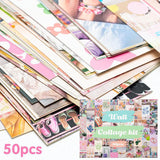 Xpoko Danish Pastel Wall Collage Kit