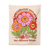 Xpoko Different Eyes See Different Things Tapestry