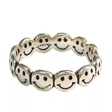 Xpoko Christmas Gifts Fake Smile Ring