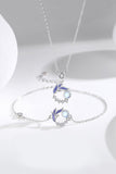 Xpoko Fantasy Moonstone Bracelet & Necklace