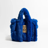 Xpoko Fluffy Faux Fur Tote Bag