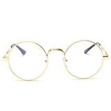 Xpoko Geeky Round Clear Lens Glasses