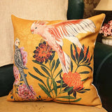 Xpoko 30x50/45/55/65x60/70x60cm American country retro flower cushion cover large back pillowcase decorative pillow cover