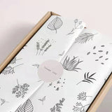 Xpoko 17gsm Custom Printed Tissue Wrapping Paper Branding Staionary Jewelry Clothing Gift Box Packaging Decoration Paper