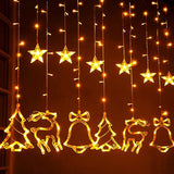Xpoko Christmas Tree Decor String Light LED Merry Christmas Decoration For Home Garland Pendant 2020 Noel Navidad Xmas Ornament Gifts