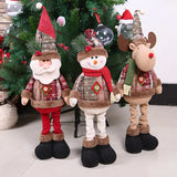 Xpoko Christmas Doll Ornaments Merry Christmas Decorations For Home 2024 Xmas Decor Gifts Navidad Natal Noel New Year Decor 2025 Gifts