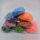 Xpoko 100g/bag Paper Craft Paper Raffia Shredded Crinkle Wedding Party Decor Supplies Paper Confetti Gifts/Box Filling Material 75