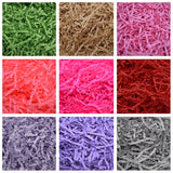 Xpoko 100g/bag Paper Craft Paper Raffia Shredded Crinkle Wedding Party Decor Supplies Paper Confetti Gifts/Box Filling Material 75