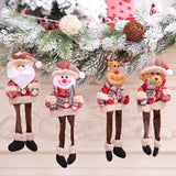 Xpoko Christmas Doll Ornaments Merry Christmas Decorations For Home 2024 Xmas Decor Gifts Navidad Natal Noel New Year Decor 2025 Gifts