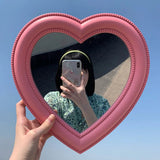 Xpoko Heart Decorative Mirror