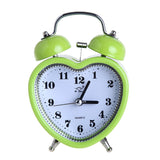 Xpoko Heart Twin Bell Alarm Clock