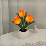 Xpoko LED Tulip Night Light Table Lamp