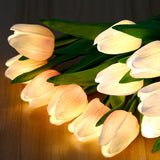 Xpoko LED Tulip Night Light Table Lamp