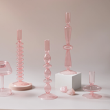 Xpoko Danish Pastel Colorful Layered Candle Stick