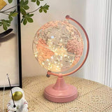 Xpoko Transparent Globe Table Lamp - Pink