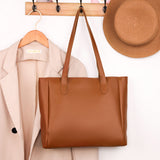 outfit ideas Korean Style Casual Commuter Large Capacity Bag Women's Autumn and Winter New Simple Tote Bag Niche Fashion Shoulder Bag