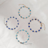 Xpoko Popular Ornament Devil's Eye Female Alloy Bracelets