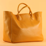 outfit ideas Genuine Leather Wings Tote Bag Large Capacity New First Layer Cowhide Portable Fashion Women's Big Bag