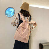 Xpoko-official backpacks Schoolbag Female Ins Fresh Junior High School Student Backpack Large Capacity College Style Girl Travel Backpack