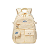 Xpoko-official backpack inspo Schoolbag Female College Student Japanese High School Schoolbag Original Junior High School White Computer Backpack Male