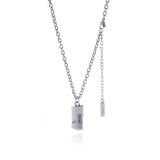 Xpoko SHAPED PENDANT CHAIN NECKLACE