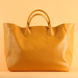 outfit ideas Genuine Leather Wings Tote Bag Large Capacity New First Layer Cowhide Portable Fashion Women's Big Bag