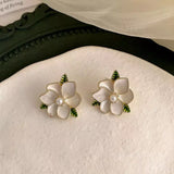 Xpoko Women's Series Flower Vacation Style Niche High-grade Earrings