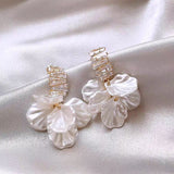 Xpoko Women's Series Flower Vacation Style Niche High-grade Earrings