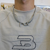 Xpoko SILVER CHAIN NECKLACE