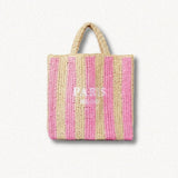 Xpoko Paris Straw Beach Bag