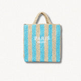 Xpoko Paris Straw Beach Bag