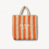 Xpoko Paris Straw Beach Bag