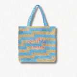 Xpoko Paris Straw Beach Bag