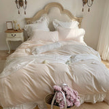 Xpoko Princesscore Pink Lace Bedding Set