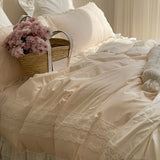 Xpoko Princesscore Pink Lace Bedding Set