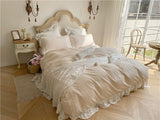 Xpoko Princesscore Pink Lace Bedding Set