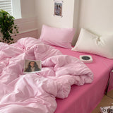 Xpoko Aesthetic Pink Series Bedding Set