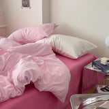 Xpoko Aesthetic Pink Series Bedding Set