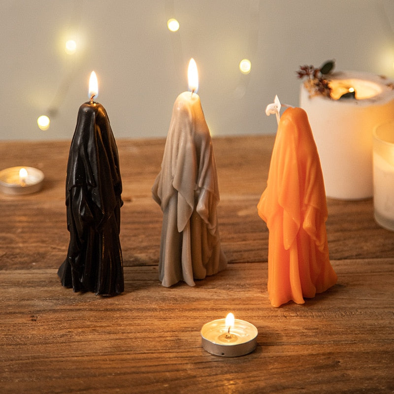Xpoko Creative Halloween candle woman figured body candles scented Modern home decoration fragrant candles stranger things decoration