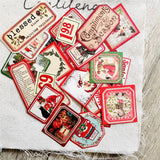 Xpoko 100PCS/bag New Christmas Stickers Scrapbooking Journal  Happy Planner Gift Album Decoration