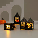 Xpoko Halloween Atmosphere Decoration Night Light Creative LED Portable Pumpkin Lamp Kindergarten Children's Festival Gift Lantern