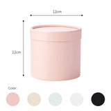 Xpoko DIY Valentine's Day Mother's Day Wedding Flower Box Rose Round for Gift Candy Chocolate Packaging Home Arrangement Centerpiece