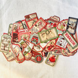 Xpoko 100PCS/bag New Christmas Stickers Scrapbooking Journal  Happy Planner Gift Album Decoration