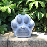 Xpoko Resin Baby Urn Ornaments Pet Supplies Dog Urn Animal Funeral Supplies Coffin Box Decorative Pet Memorial Decoration Accessories