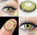 Xpoko Cosplay Color Contact Lenses for Eyes AYY Series Halloween Beauty Makeup Contacts Lenses Eye Cosmetic Color Lens Eyes