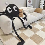 Xpoko Black coal ball Doll doll Sofa, bedroom, pillow, plush toy Funny Cushion Pillow sofa pillows home decor cute pillow