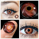 Xpoko Color Contact Lenses For Eyes Anime Cosplay Colored Lenses Blue Purple Multicolored Lenses Contact Lens Beauty Makeup