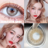 Xpoko 2Pcs/Pair Colored Contact Lenses Colorful Beauty Cosmetic Contacts Natural Color Lens Eye Contact Blue Lenses