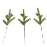 Xpoko 10Pcs Christmas Ornament Pine Leaves Decorative Flower for Scrapbooking Home Decoration Accessories Wedding Artificial Plants