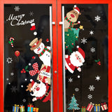 Xpoko Christmas Christmas Window Sticker Merry Christmas Decorations For Home 2024 Cristmas Ornament Xmas Navidad Natal Gifts New Year 2025